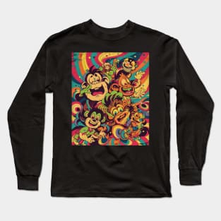 Banana Splits - Monkey Magic Long Sleeve T-Shirt